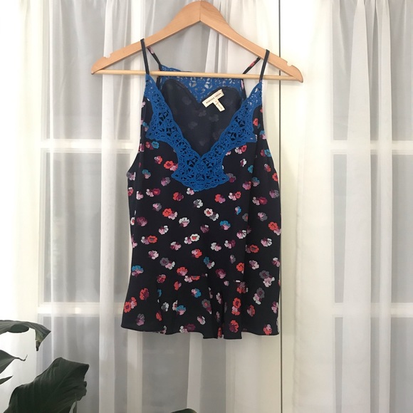 Rebecca Taylor Sakura Floral and Eyelet Cami - Picture 3 of 11